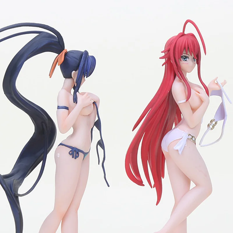 13cm anime High School DxD figure Rias Gremory Himejima Akeno Swimwear Ver. 1/12 scale soft model decoration pvc toy doll
13cm anime High School DxD figure Rias Gremory Himejima Akeno Swimwear Ver. 1/12 scale soft model decoration pvc toy doll