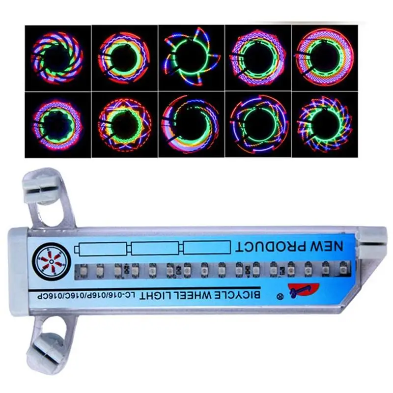 New Arrival Colorful Bicycle Lights Bike Cycling Wheel Spoke Light 32 LED 32-pattern Waterproof free shipping
New Arrival Colorful Bicycle Lights Bike Cycling Wheel Spoke Light 32 LED 32-pattern Waterproof free shipping