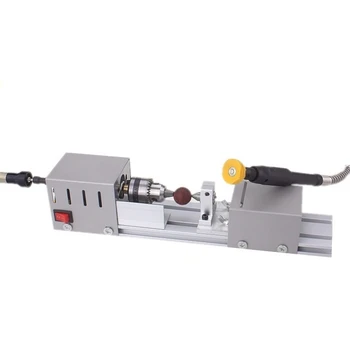 100W CNC 24VDC Mini Lathe Machine DIY Woodworking Buddha Pearl Grinding Meter Polishing Beads Wood lathe Drill Rotary Tool
100W CNC 24VDC Mini Lathe Machine DIY Woodworking Buddha Pearl Grinding Meter Polishing Beads Wood lathe Drill Rotary Tool