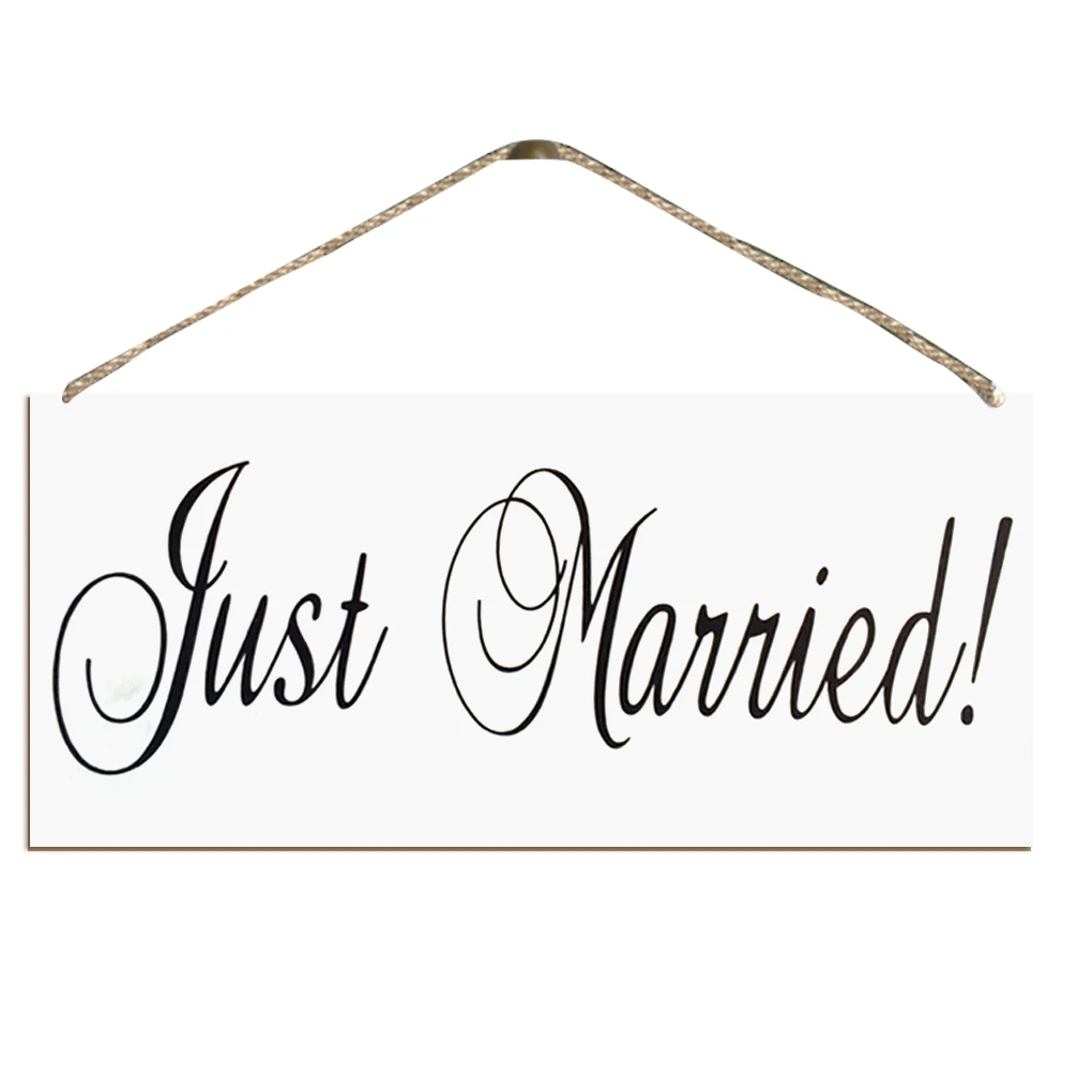 Wooden Just Married Wedding Photo Props Wedding Sign Wedding Sign Decoration
Wooden Just Married Wedding Photo Props Wedding Sign Wedding Sign Decoration