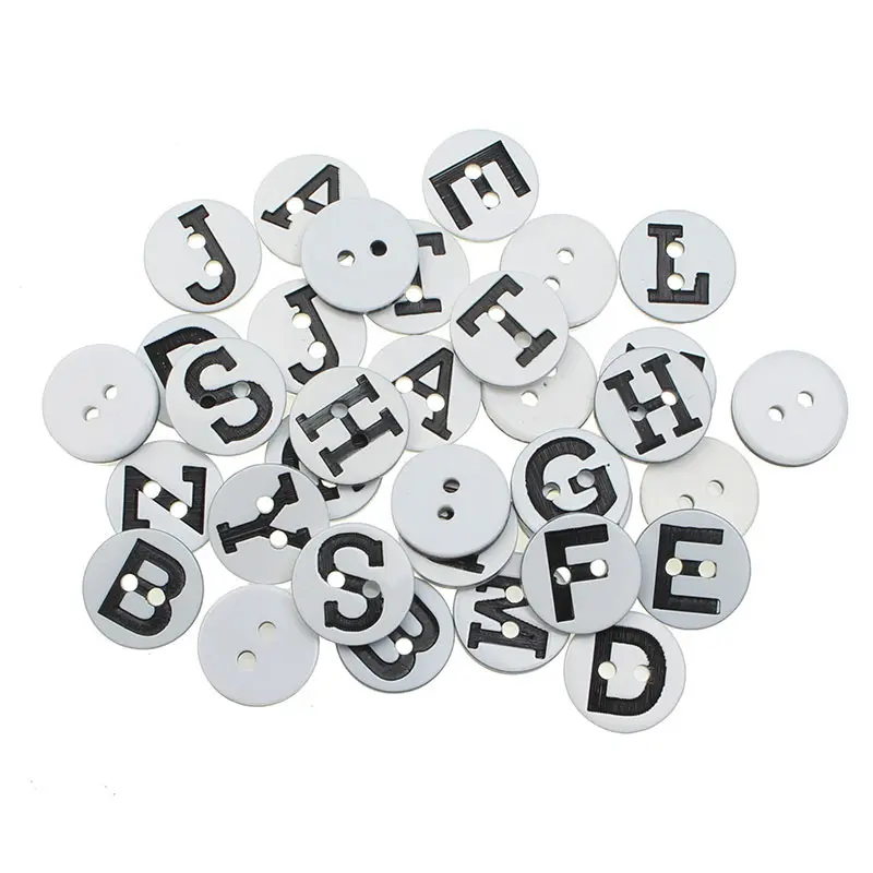 100Pcs Round Letter Wooden Sewing Buttons With 2 Hole For Cloth Needlework Flatback Scrapbooking Crafts Decorative Accessories
100Pcs Round Letter Wooden Sewing Buttons With 2 Hole For Cloth Needlework Flatback Scrapbooking Crafts Decorative Accessories