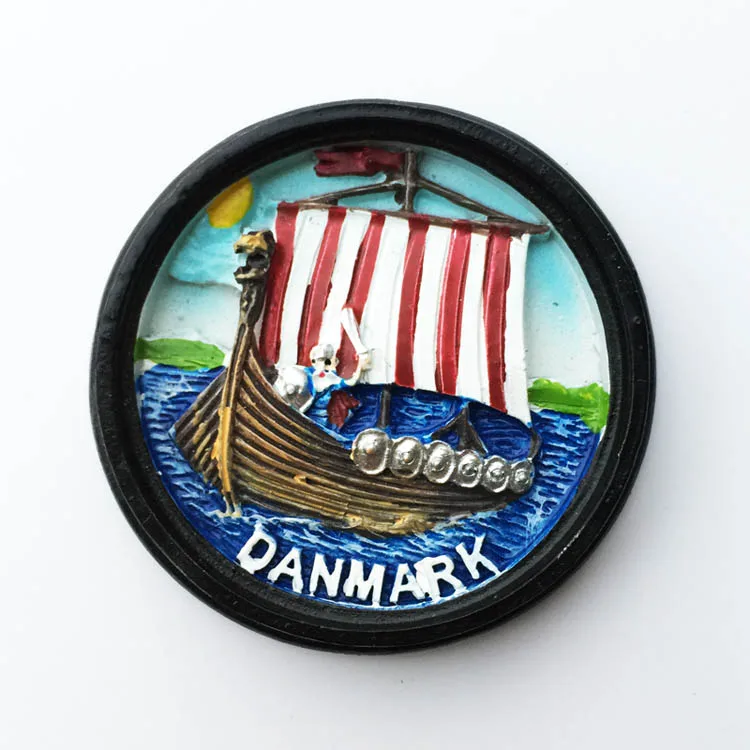 Lychee Danish Viking Pirate Ship House Refrigerator Magnetic Sticker Famous Landscape Fridge Magnet Modern Kitchen Decoration
Lychee Danish Viking Pirate Ship House Refrigerator Magnetic Sticker Famous Landscape Fridge Magnet Modern Kitchen Decoration