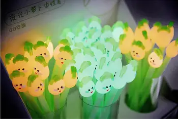 korea night light radish gel Pen Ink Pen School prize Office writing Supply kawaii student Stationery black needle pen 48pc/lot
korea night light radish gel Pen Ink Pen School prize Office writing Supply kawaii student Stationery black needle pen 48pc/lot
