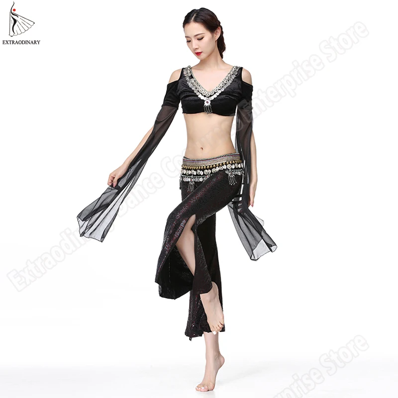 New Tribal Belly Dance Tank Top Belt Pants Fashion Women Gypsy Belly Dancing Costume Hip Scarf Pants Bra Adjustable Coin 3pcs
New Tribal Belly Dance Tank Top Belt Pants Fashion Women Gypsy Belly Dancing Costume Hip Scarf Pants Bra Adjustable Coin 3pcs