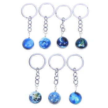 Unique Luminous Planet Glass Crystal Ball Keychain Stars Galaxy Pattern Silver Color Key Chain Souvenir Gifts for kids gift
Unique Luminous Planet Glass Crystal Ball Keychain Stars Galaxy Pattern Silver Color Key Chain Souvenir Gifts for kids gift