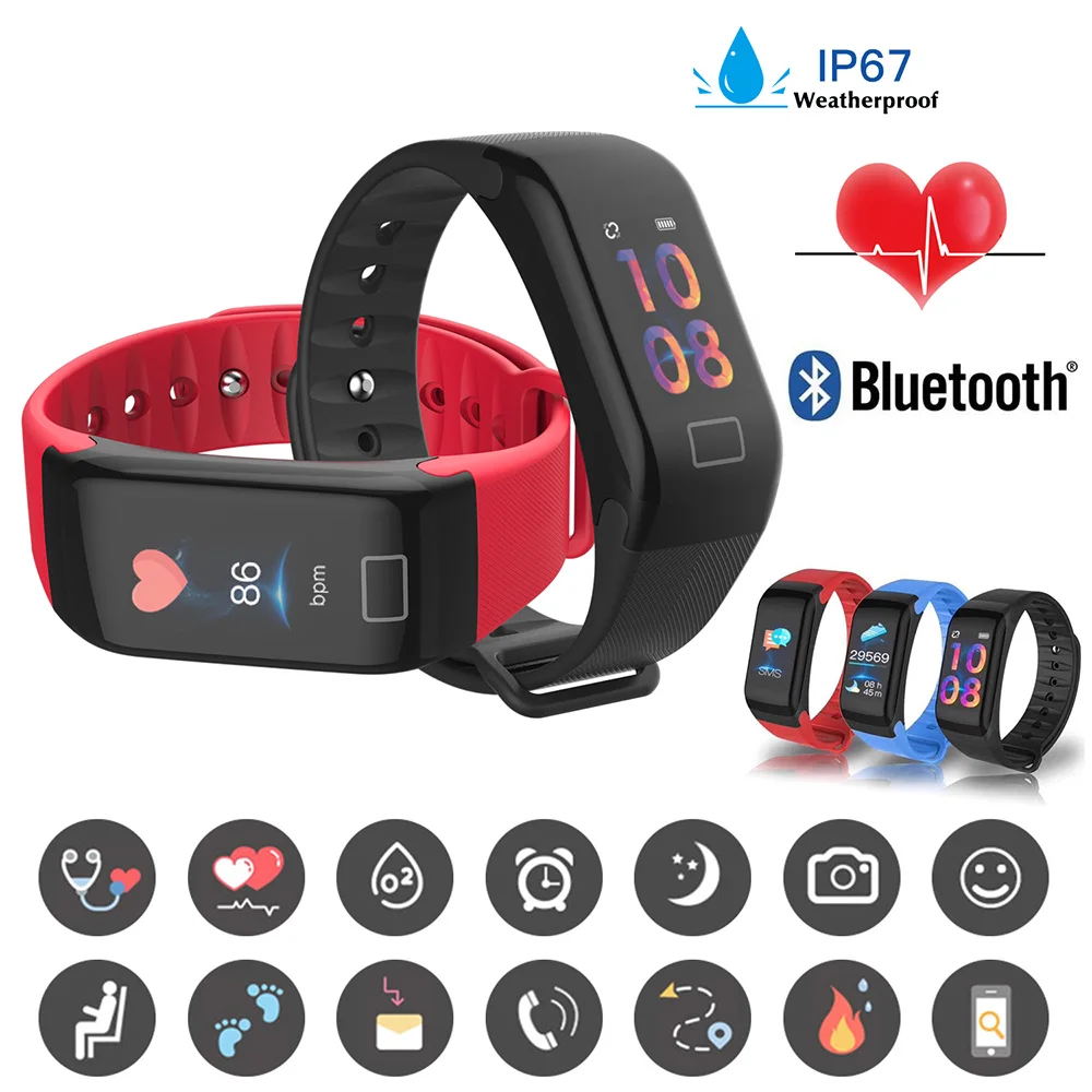 Smart Band Heart Rate Tracker Fitness Tracker Y1 Smartband Smart Bracelet Smart Band Heart Rate Tracker Fitness Tracker IP67
Smart Band Heart Rate Tracker Fitness Tracker Y1 Smartband Smart Bracelet Smart Band Heart Rate Tracker Fitness Tracker IP67