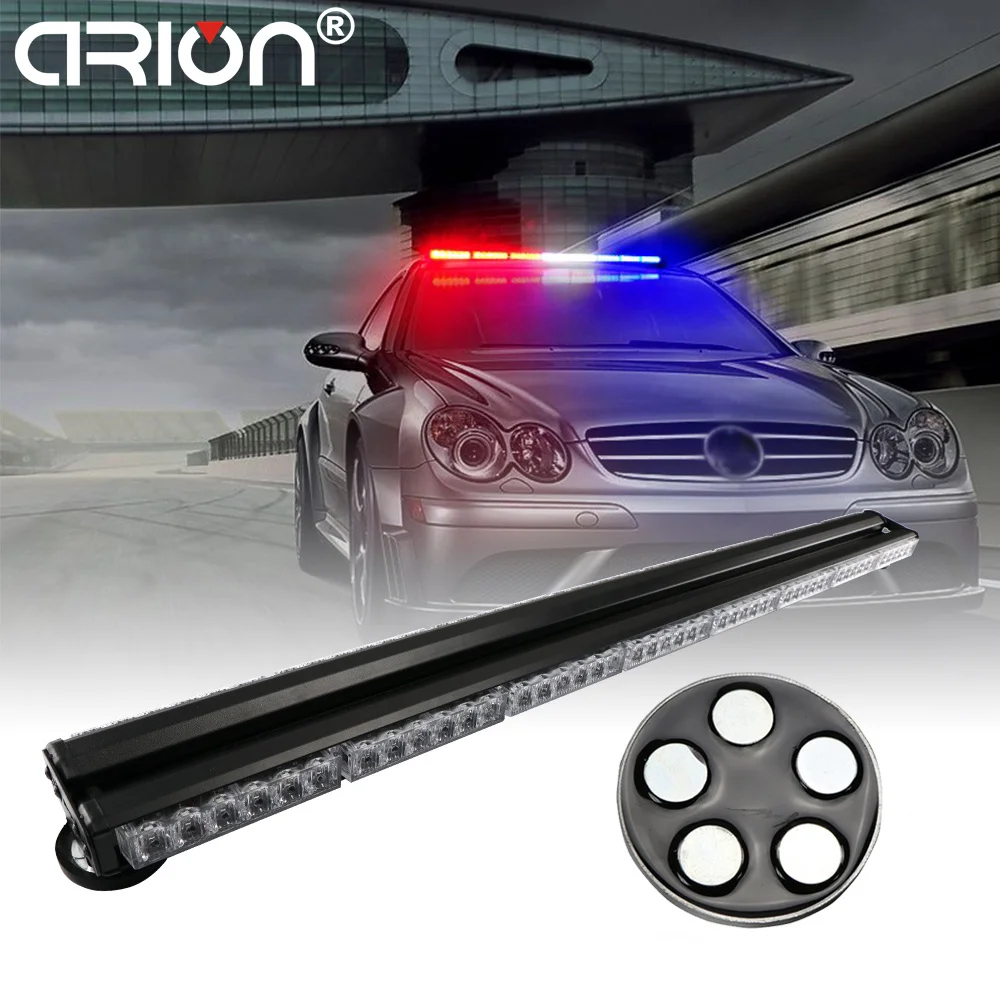 CIRION 12" to 47" Double side LED Work light bar Police Beacon warning strobe emergency light Red Blue Amber Yellow White 12-24V
CIRION 12" to 47" Double side LED Work light bar Police Beacon warning strobe emergency light Red Blue Amber Yellow White 12-24V