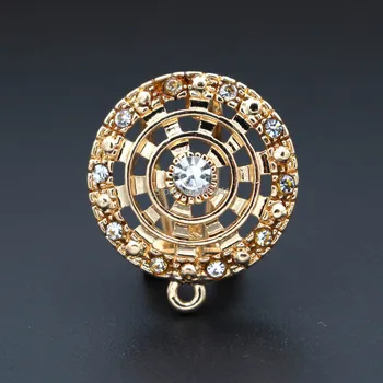 Metal Clip Earring Post with Loop Hanger 19mm Hollow Circle Paved Rhinestone DIY Findings for Pearls Stud Earrings Retro Jewelry
Metal Clip Earring Post with Loop Hanger 19mm Hollow Circle Paved Rhinestone DIY Findings for Pearls Stud Earrings Retro Jewelry