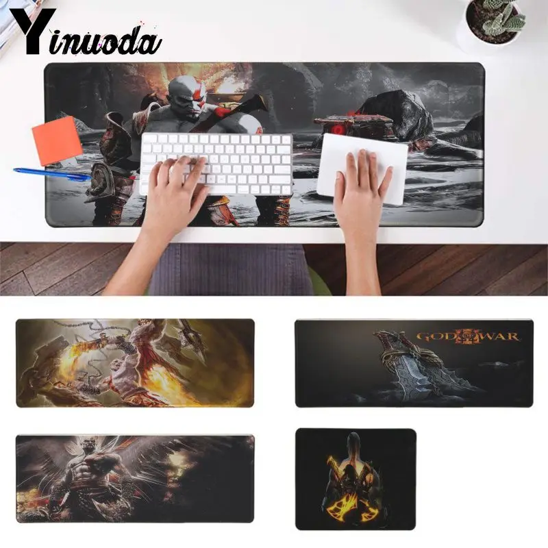 Yinuoda Vintage Cool God of War Kratos Laptop Gaming Mice Mousepad Good quality Locking Edge large Game Mouse Pad anime for dota
Yinuoda Vintage Cool God of War Kratos Laptop Gaming Mice Mousepad Good quality Locking Edge large Game Mouse Pad anime for dota