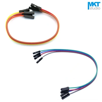 100Pcs 30cm 4P AWG26 2.54mm Pitch DuPont Wire Array With Double 1P-1P Housing Female to Female, Male to Female, Male to Male
100Pcs 30cm 4P AWG26 2.54mm Pitch DuPont Wire Array With Double 1P-1P Housing Female to Female, Male to Female, Male to Male