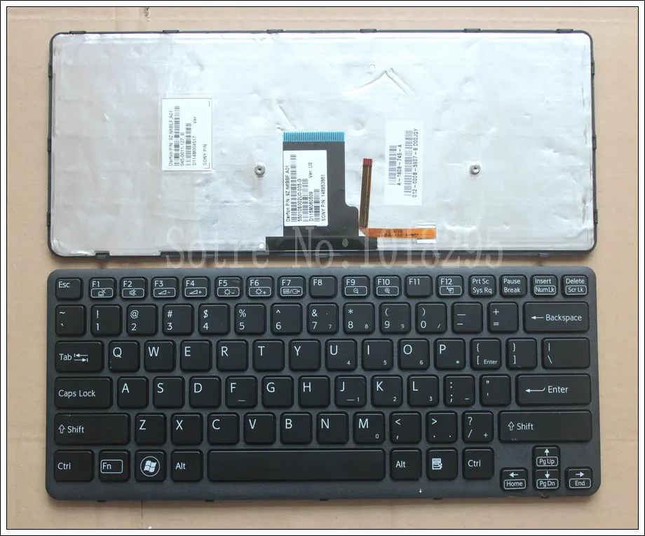 New For SONY CA26EC CA27EC CA28EC CA CA2S1C CA2S2C CA2S3C US laptop keyboard black with backlit Frame
New For SONY CA26EC CA27EC CA28EC CA CA2S1C CA2S2C CA2S3C US laptop keyboard black with backlit Frame