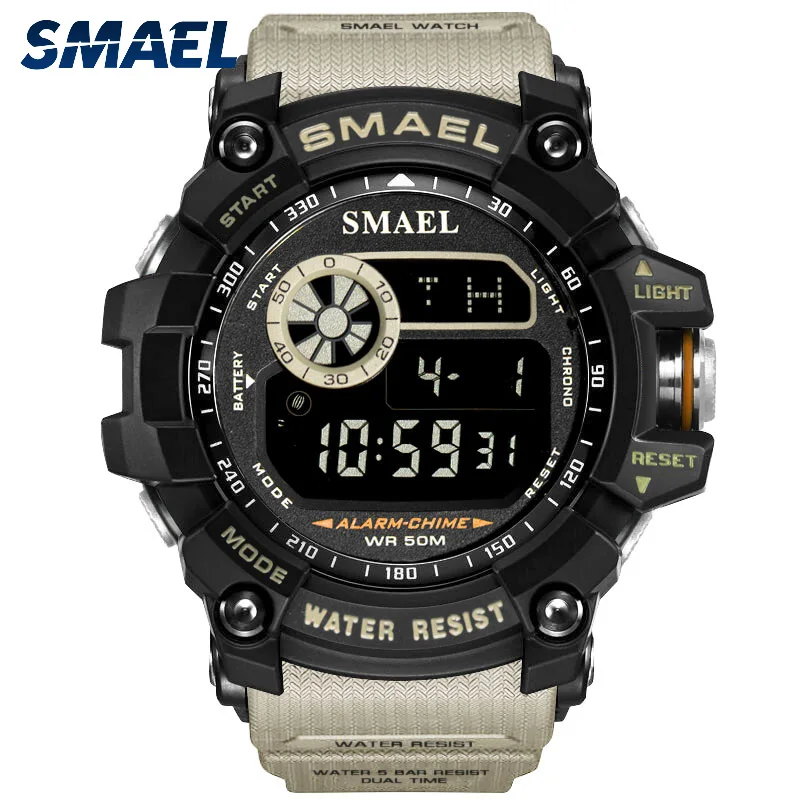 SMAEL Mens Watches Multi Functional Men Sport Digital Military Army Watch Men LED Electronic Waterproof For Male Wristwatches
SMAEL Mens Watches Multi Functional Men Sport Digital Military Army Watch Men LED Electronic Waterproof For Male Wristwatches