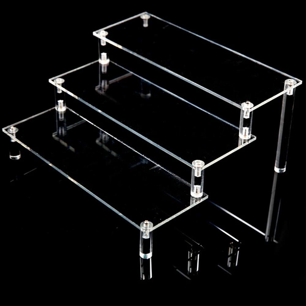 Useful Clear Acrylic Display Stand Cosmetics Storage Rack Detachable Ladder Frame Holder Toy Car Purse Perfume Model Holder
Useful Clear Acrylic Display Stand Cosmetics Storage Rack Detachable Ladder Frame Holder Toy Car Purse Perfume Model Holder