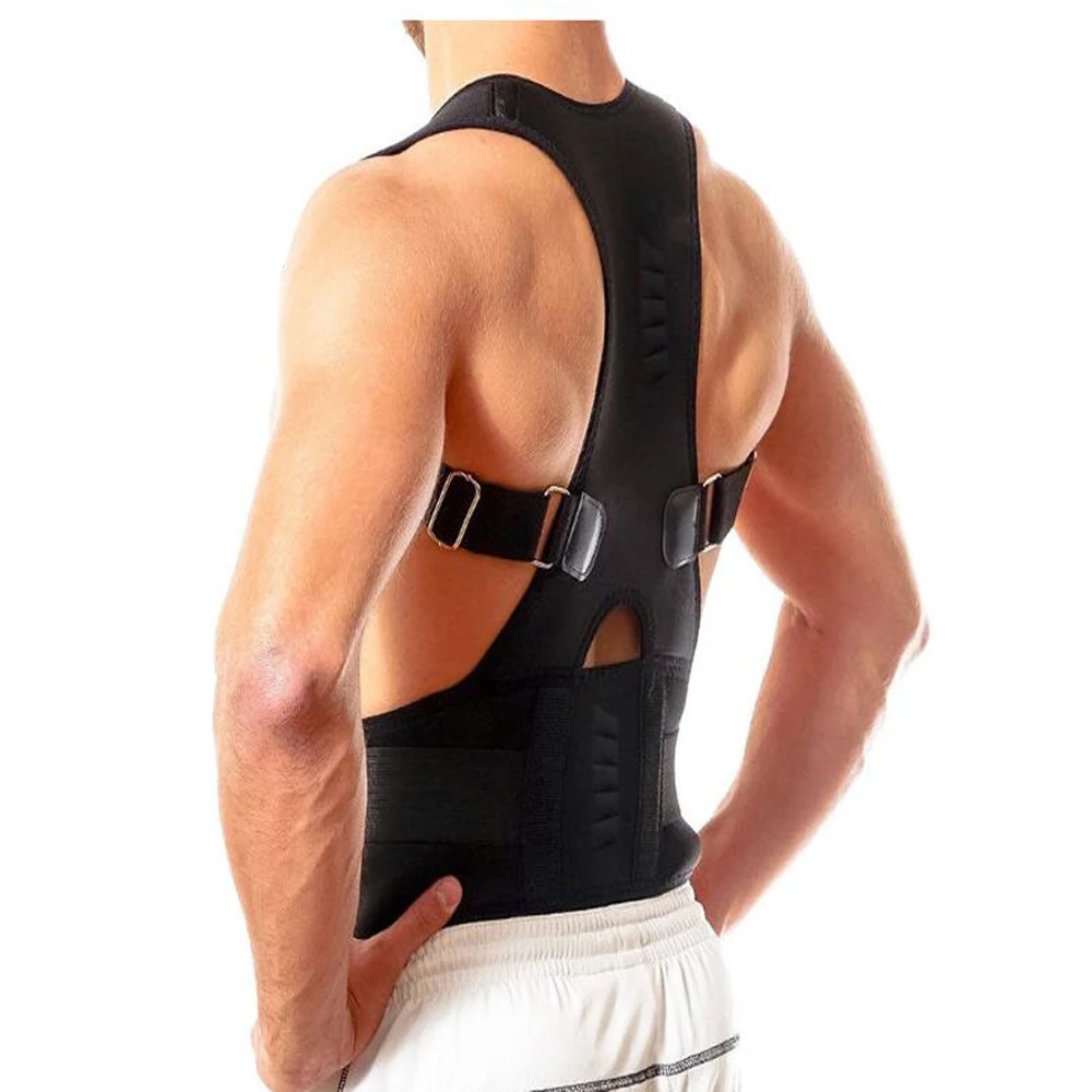 Back posture orthosis adjustable magnetic therapy posture orthosis support waist with shoulder protection back for men and women
Back posture orthosis adjustable magnetic therapy posture orthosis support waist with shoulder protection back for men and women