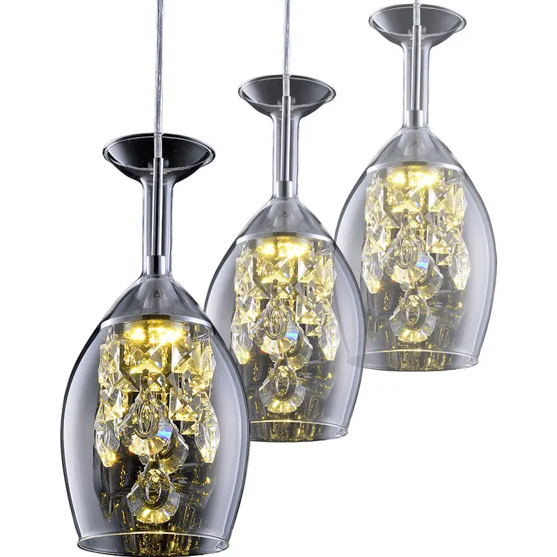 Modern Minimalist Wine Glass Pendant Lights Led Lustre Pendente Scandinavian Home Loft Deco Hanging Lamp Crystal Bar Kitchen
Modern Minimalist Wine Glass Pendant Lights Led Lustre Pendente Scandinavian Home Loft Deco Hanging Lamp Crystal Bar Kitchen