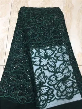 green high quality French Nigerian beads sequins net lace,African tulle mesh sequence lace fabric for party dress 5yards/lot
green high quality French Nigerian beads sequins net lace,African tulle mesh sequence lace fabric for party dress 5yards/lot