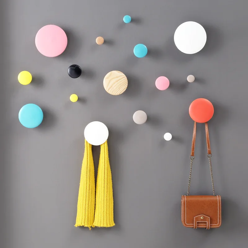 Nordic Ins Wooden Hooks Mushroom Hook Wall Decor Hangers for Key/Coat/Hat/Bag Round Decorative Baby Hanger Keys Holder
Nordic Ins Wooden Hooks Mushroom Hook Wall Decor Hangers for Key/Coat/Hat/Bag Round Decorative Baby Hanger Keys Holder