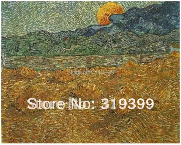 Linen Canvas Oil Painting Reproduction,Evening Landscape with Rising Moon by Vincent Van Gogh,100% handmade,Free DHLShipping
Linen Canvas Oil Painting Reproduction,Evening Landscape with Rising Moon by Vincent Van Gogh,100% handmade,Free DHLShipping