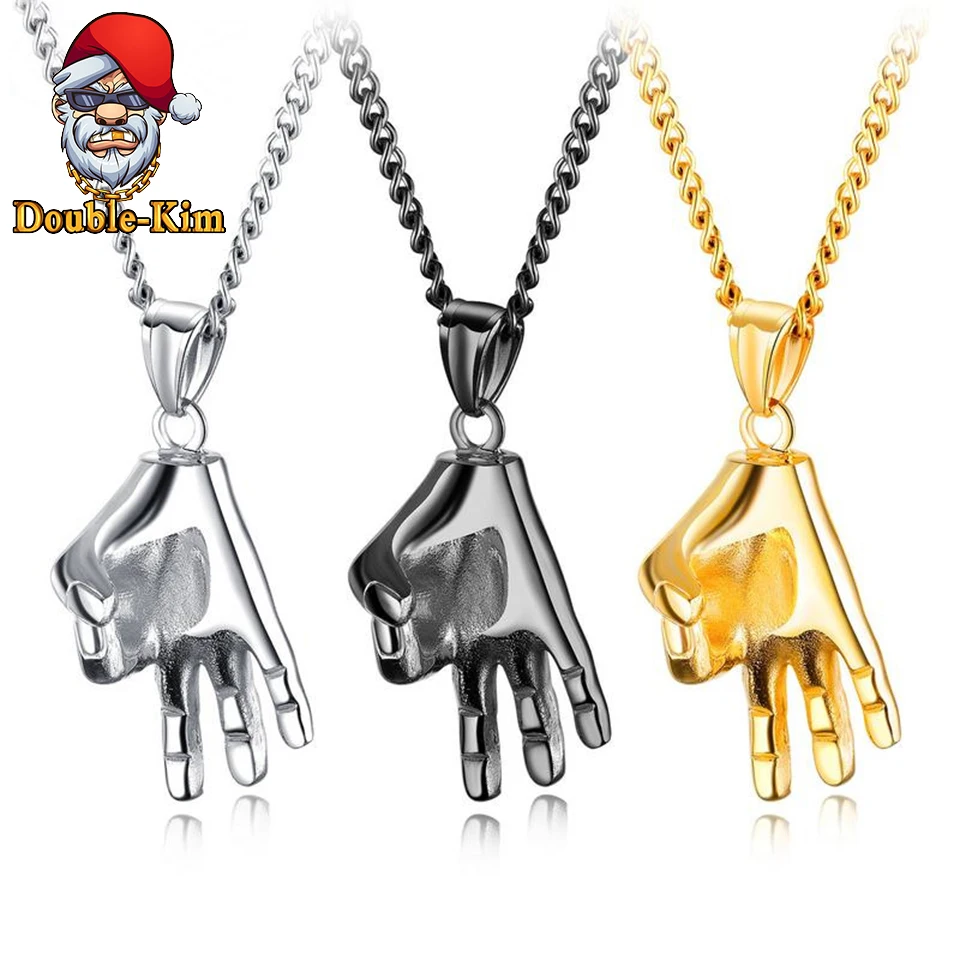 OK Gesture Men Necklace Hiphop Rock Street Culture Titanium Stainless Steel Gold Silver Chain Necklace Fashion Man Jewelry
OK Gesture Men Necklace Hiphop Rock Street Culture Titanium Stainless Steel Gold Silver Chain Necklace Fashion Man Jewelry