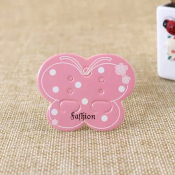 100pcs Jewelry Display Card Packing card tag pink butterfly earrings packaging card size 5*4cm
100pcs Jewelry Display Card Packing card tag pink butterfly earrings packaging card size 5*4cm