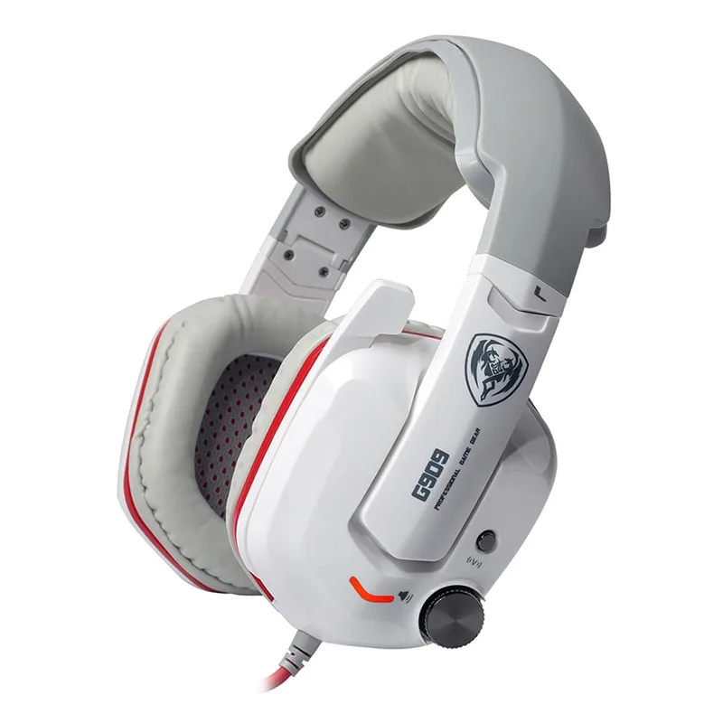 RISE SOMiC G909 Original Headphone 7.1 Virtual Surround Sound Headband USB Gaming Headset With Vibration Mic LED for PC Computer
RISE SOMiC G909 Original Headphone 7.1 Virtual Surround Sound Headband USB Gaming Headset With Vibration Mic LED for PC Computer