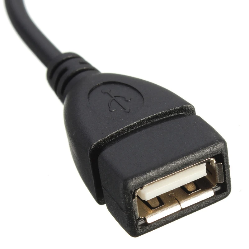 Mayitr USB Extension Cables 20cm Female Type A USB 2.0 To Right Angle 90 Degree Male Plug Cable Cord Adapter