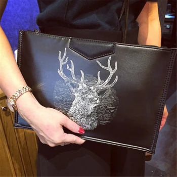 2020 new female deer head clutch fashion handbag shoulder's large capacity tide Xiekua package
2020 new female deer head clutch fashion handbag shoulder's large capacity tide Xiekua package