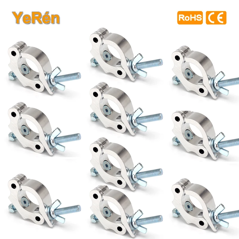 (10 pieces/lot) Stage Light Clamp Hook Holder Quick Coupler Aluminium Polished for Dia. 38~51mm Tube Width 50mmm
(10 pieces/lot) Stage Light Clamp Hook Holder Quick Coupler Aluminium Polished for Dia. 38~51mm Tube Width 50mmm