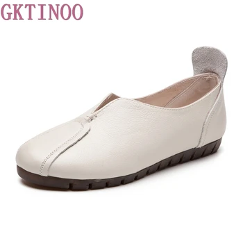 GKTINOO Loafers 2018 Spring Fashion Women Shoes Handmade Casual Shoe Genuine Leather Soft Flat Driving Shoe Women Flats
GKTINOO Loafers 2018 Spring Fashion Women Shoes Handmade Casual Shoe Genuine Leather Soft Flat Driving Shoe Women Flats