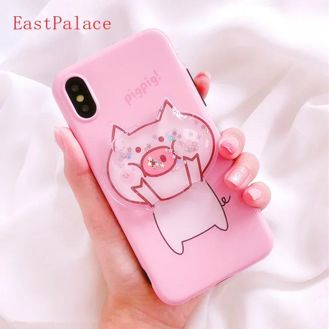 3D Cartoon Kawaii Piggy Soft Silicon Tpu Phone Case for IPhone X XS IPhone 8 7 6 S 6S Plus Cute Quicksand Cases Wholesale 10pcs
3D Cartoon Kawaii Piggy Soft Silicon Tpu Phone Case for IPhone X XS IPhone 8 7 6 S 6S Plus Cute Quicksand Cases Wholesale 10pcs