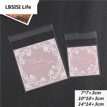 LBSISI Life 100pcs Pink Thank You Candy Cookie Chocolate Bags Wedding Birthday Party Adhesive Plastic Jewelry Packing Gift Bag
LBSISI Life 100pcs Pink Thank You Candy Cookie Chocolate Bags Wedding Birthday Party Adhesive Plastic Jewelry Packing Gift Bag