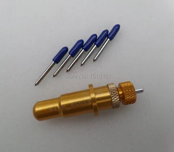 1pc Roland Blade Holder with 5pcs 60 Degree Roland Blades Refine Vinyl Cutter Plotter Bits Free Shipping
1pc Roland Blade Holder with 5pcs 60 Degree Roland Blades Refine Vinyl Cutter Plotter Bits Free Shipping