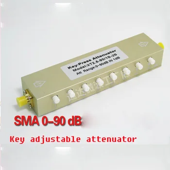 SMA/N type RF adjustable signal attenuator 0-90dB step adjustable attenuator / button adjustable attenuator
SMA/N type RF adjustable signal attenuator 0-90dB step adjustable attenuator / button adjustable attenuator