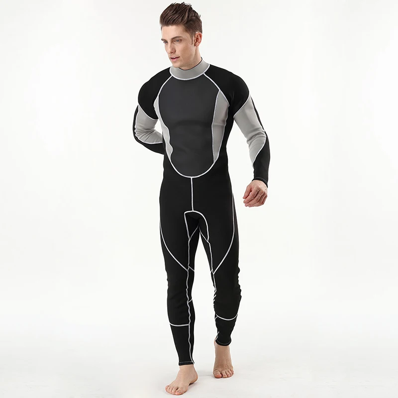 2mm Diving Suits Men Wetsuit Long Sleeve Full Suit Premium Neoprene Men's One Piece Wet Suits for Scuba Dive Surf Spearfishing
2mm Diving Suits Men Wetsuit Long Sleeve Full Suit Premium Neoprene Men's One Piece Wet Suits for Scuba Dive Surf Spearfishing