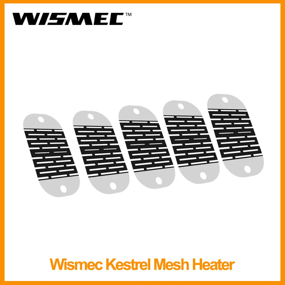 Original WISMEC KESTREL Mesh Heater 0.25ohm Heater Resistance for WISMEC Surface KESTREL Atomizer Vape E-Cigarette
Original WISMEC KESTREL Mesh Heater 0.25ohm Heater Resistance for WISMEC Surface KESTREL Atomizer Vape E-Cigarette