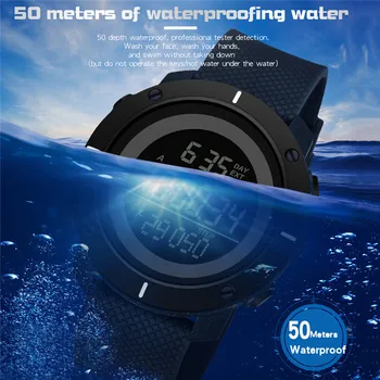 Sports Watch Men's Digital Waterproof Watch Pedometer Top Brand Luxury LED Electronics Wristwatches Male Clock Relogio Masculino
Sports Watch Men's Digital Waterproof Watch Pedometer Top Brand Luxury LED Electronics Wristwatches Male Clock Relogio Masculino