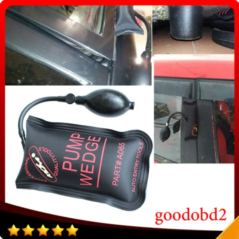 Professional KLOM PUMP WEDGE LOCKSMITH TOOLS Auto Air Wedge Lock Pick Open Car Door Lock Small Black Size 19*12 CM
Professional KLOM PUMP WEDGE LOCKSMITH TOOLS Auto Air Wedge Lock Pick Open Car Door Lock Small Black Size 19*12 CM