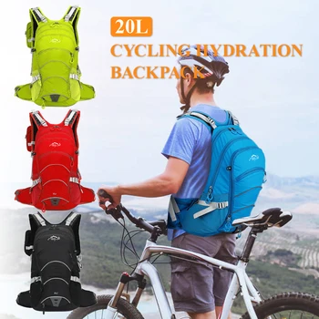 20L Cycling Backpack Waterproof Men Women Bike Backpack with Helmet Net for Running Cycling Hiking Biking Camping
20L Cycling Backpack Waterproof Men Women Bike Backpack with Helmet Net for Running Cycling Hiking Biking Camping