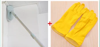 1.1 M Cleaning Brush +Waterproof latex gloves Adjustable Long Handle Telescopic Aluminum Alloy Floor Brush Tile corner cleaning
1.1 M Cleaning Brush +Waterproof latex gloves Adjustable Long Handle Telescopic Aluminum Alloy Floor Brush Tile corner cleaning
