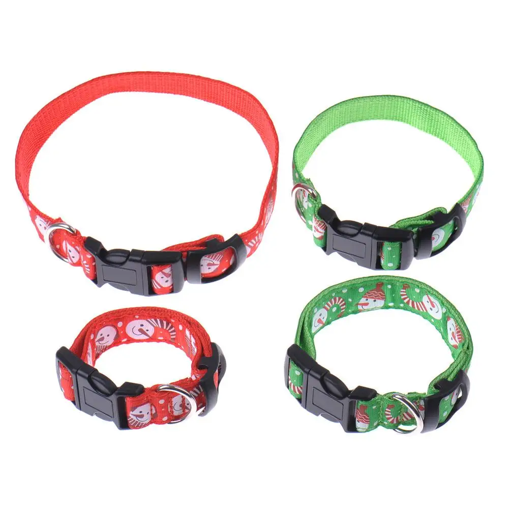 Cute Cartoon Christmas Snowman Print Dog Collar Nylon Cat Collar Adjustable Buckle Pet Collar for Medium Small Puppy Dogs 20E
Cute Cartoon Christmas Snowman Print Dog Collar Nylon Cat Collar Adjustable Buckle Pet Collar for Medium Small Puppy Dogs 20E
