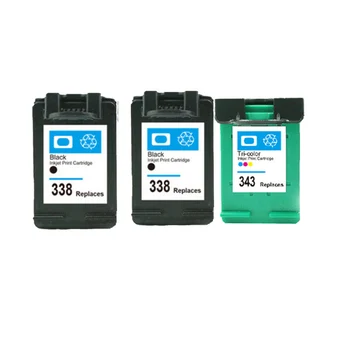 3pcs For HP 338 343 Ink Cartridge 338 For HP Deskjet 6540 5740 5745 6520 6540 460c 6620 6840 PSC 1500 1510 1600 1610 printer
3pcs For HP 338 343 Ink Cartridge 338 For HP Deskjet 6540 5740 5745 6520 6540 460c 6620 6840 PSC 1500 1510 1600 1610 printer
