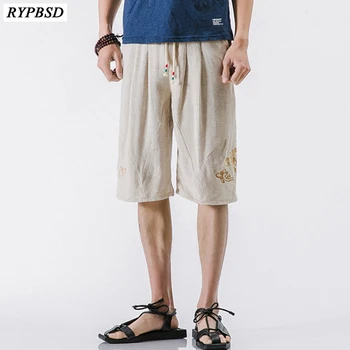 2019 Chinese Style Cloud Embroidery Linen Shorts Men Beach Elastic Casual Straight Loose Thin Breathable Large Size Knee Length
2019 Chinese Style Cloud Embroidery Linen Shorts Men Beach Elastic Casual Straight Loose Thin Breathable Large Size Knee Length