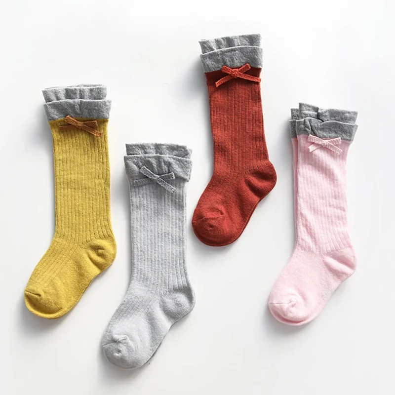 Spring Baby Girl Cute Socks Bowknot Design Cotton Long Socks Party Infant Children Soft Crib Leg Warmer Summer Anti-Mosquito
Spring Baby Girl Cute Socks Bowknot Design Cotton Long Socks Party Infant Children Soft Crib Leg Warmer Summer Anti-Mosquito