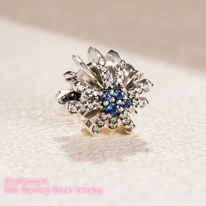 925 Sterling Silver Dazzling Fireworks Charm, Clear CZ &Blue Crystal beads Fit Original Brand Charms Bracelet DIY 2018 Winter
925 Sterling Silver Dazzling Fireworks Charm, Clear CZ &Blue Crystal beads Fit Original Brand Charms Bracelet DIY 2018 Winter