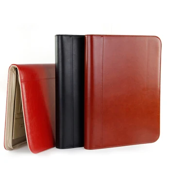 job executive woman man PU leather folder zipper padfolio business organizer IPAD mobile documents holder ring binder black/red
job executive woman man PU leather folder zipper padfolio business organizer IPAD mobile documents holder ring binder black/red