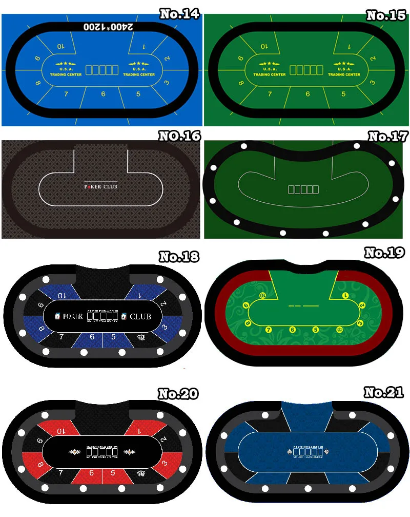 1pc Poker Game Cloth Layout can be customized with good ablities of flame-proof, water-proof & pollution resisitant.
1pc Poker Game Cloth Layout can be customized with good ablities of flame-proof, water-proof & pollution resisitant.