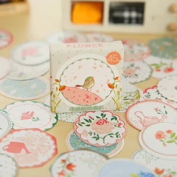 45 pcs/box mini paper sticker decoration album diary scrapbooking sealing sticker kawaii stationery
45 pcs/box mini paper sticker decoration album diary scrapbooking sealing sticker kawaii stationery