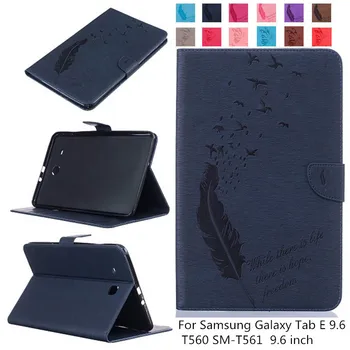 Tablet case folding Flip Wallet PU Leather Stand Cover Case For Samsung Tab E 9.6 T560 T561 Holder Protection Cover case + pen
Tablet case folding Flip Wallet PU Leather Stand Cover Case For Samsung Tab E 9.6 T560 T561 Holder Protection Cover case + pen