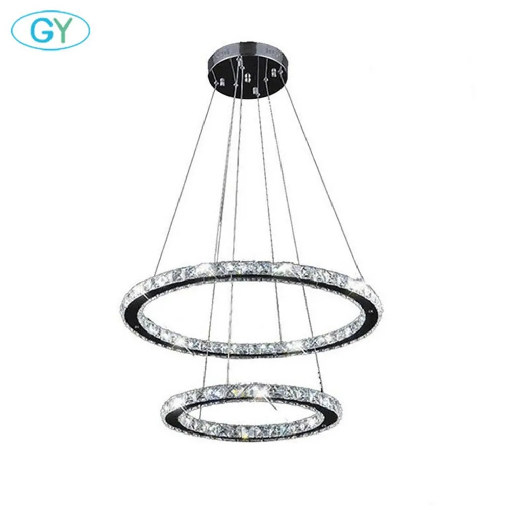 Modern 45W D40cm+D60cm 2 Ring Chandelier Warm White cold White LED Ceiling Pendant Lighting for Kitchen Dining Table Home lustre
Modern 45W D40cm+D60cm 2 Ring Chandelier Warm White cold White LED Ceiling Pendant Lighting for Kitchen Dining Table Home lustre