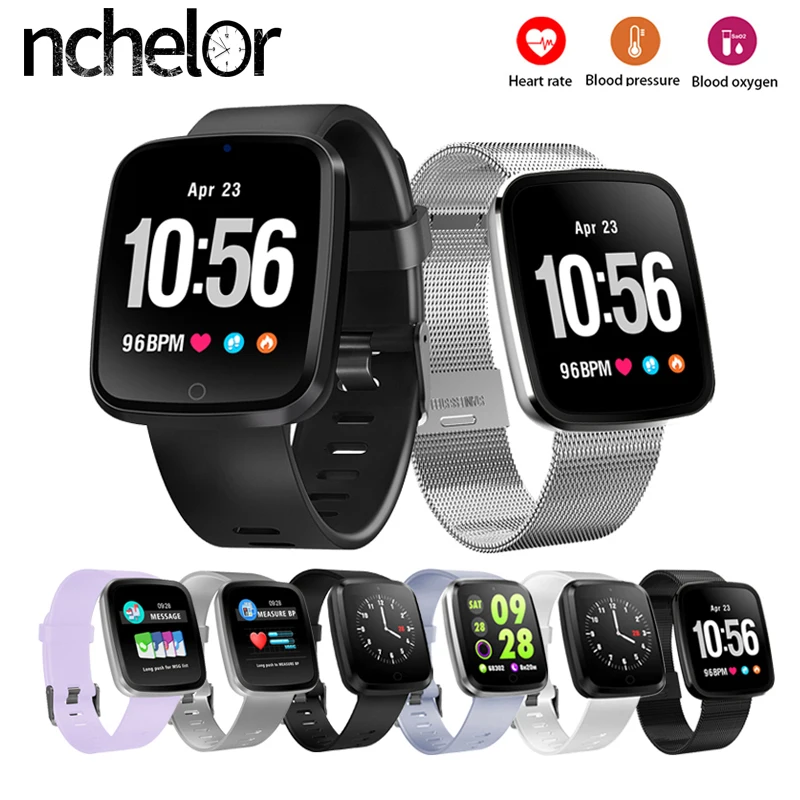 Smart Watch Fitness Tracker Heart Rate Blood Oxygen Pressure Monitor Women 's Watch Waterproof Sport Watch for IOS Android phone
Smart Watch Fitness Tracker Heart Rate Blood Oxygen Pressure Monitor Women 's Watch Waterproof Sport Watch for IOS Android phone